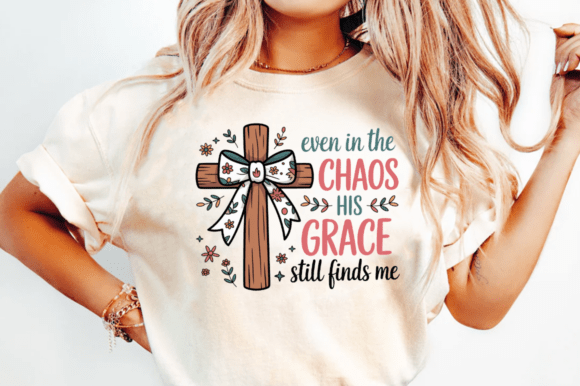 Christian Easter Cross PNG, Wildflower Freebies