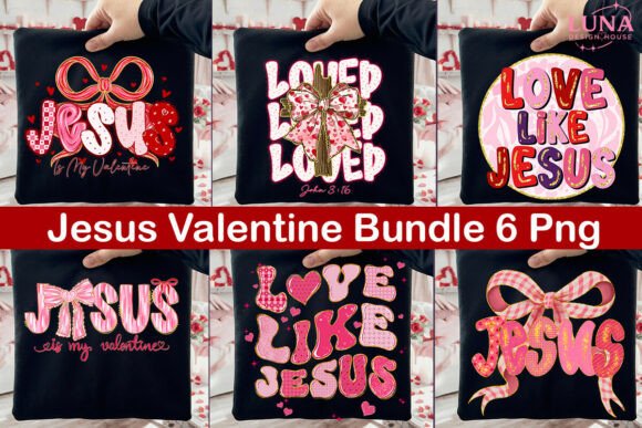 Christian Jesus Valentine Bundle 6 Png