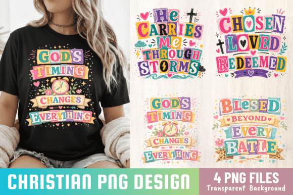 Christian PNG Design Bundle, Faith Design Freebies