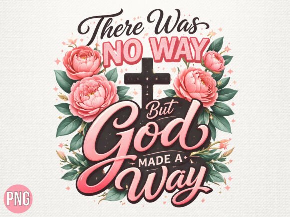 God Made a Way Christian PNG Freebies