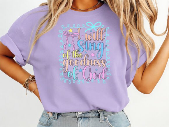 Goodness of God T-Shirt SVG PNG for Branding and Marketing